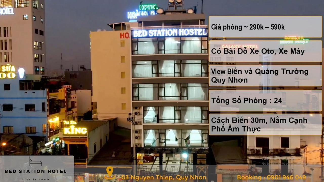 Bed Station Hostel Quy Nhon Buitenkant foto
